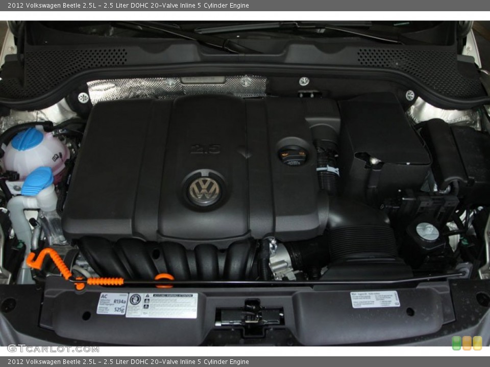 2.5 Liter DOHC 20-Valve Inline 5 Cylinder Engine for the 2012 Volkswagen Beetle #69476770