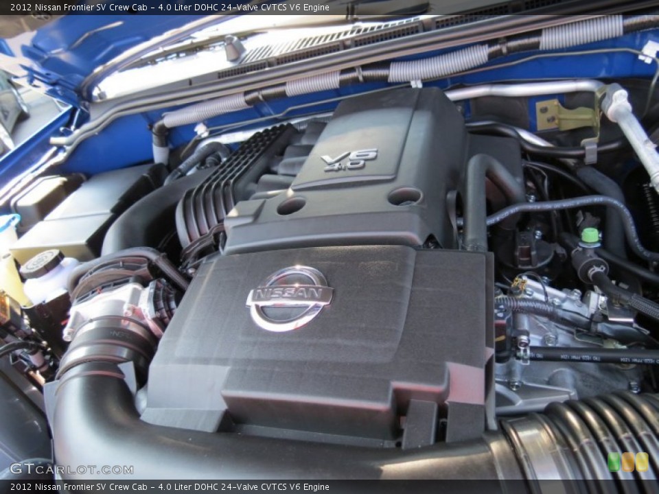 4.0 Liter DOHC 24-Valve CVTCS V6 Engine for the 2012 Nissan Frontier #69500011