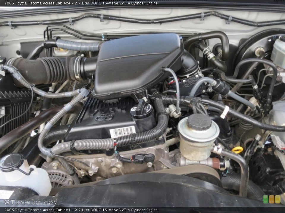 2.7 Liter DOHC 16-Valve VVT 4 Cylinder Engine for the 2006 Toyota Tacoma #69511273