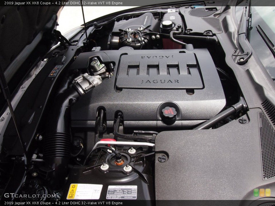 4.2 Liter DOHC 32-Valve VVT V8 Engine for the 2009 Jaguar XK #69511483