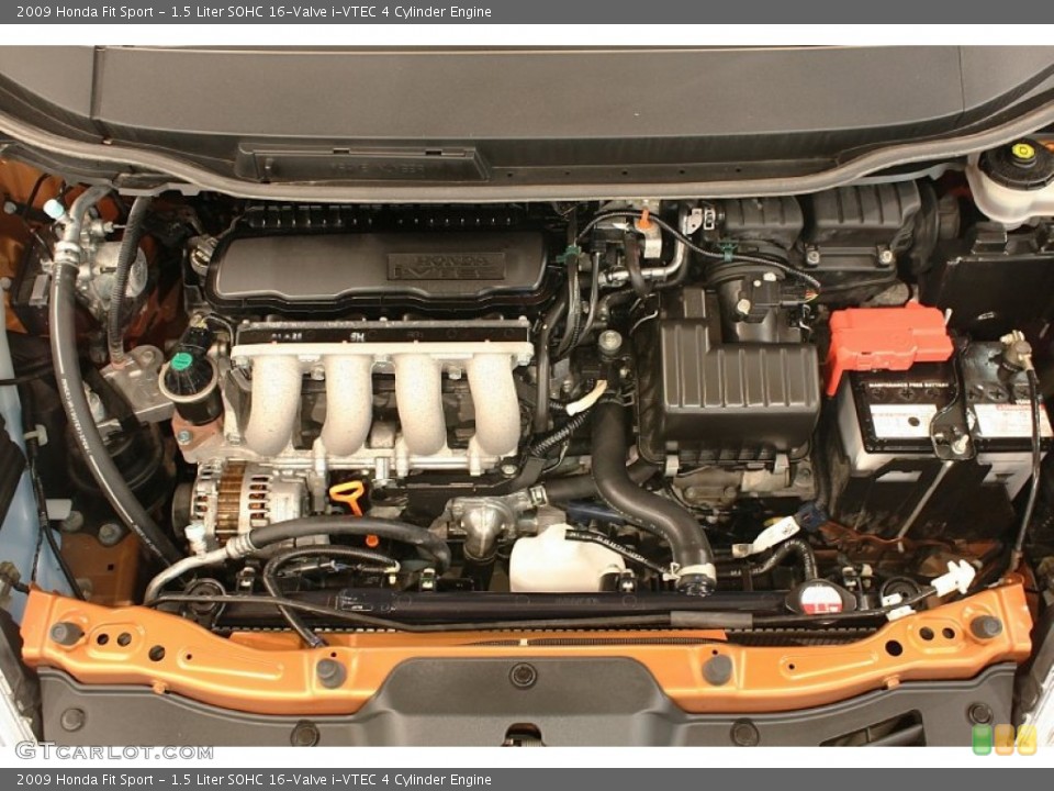 1.5 Liter SOHC 16-Valve i-VTEC 4 Cylinder Engine for the 2009 Honda Fit #69514198