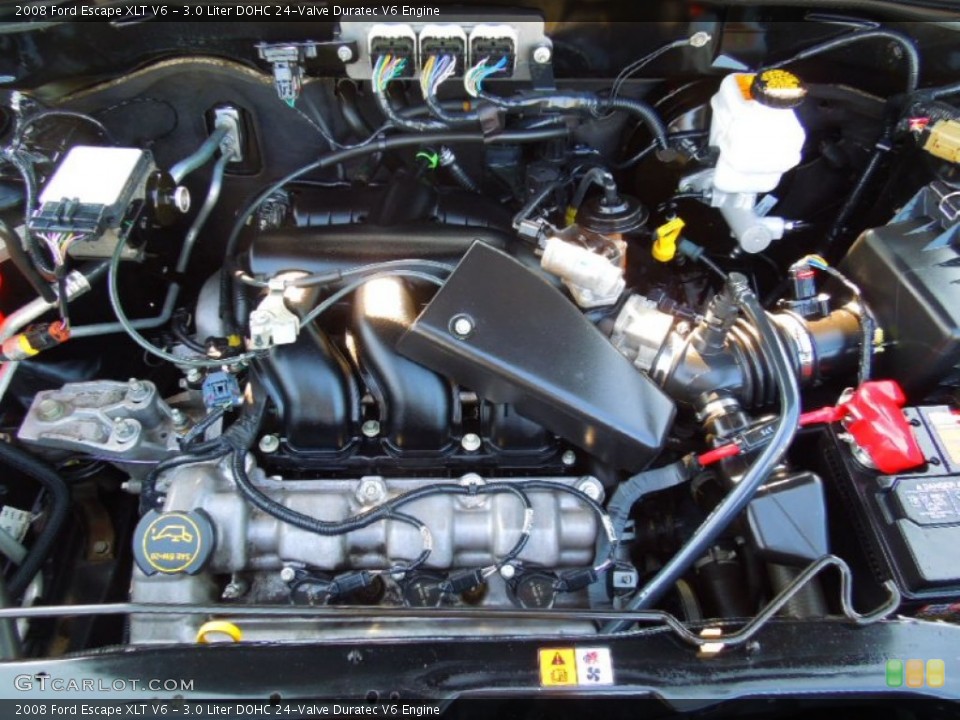 3.0 Liter DOHC 24-Valve Duratec V6 Engine for the 2008 Ford Escape #69528825