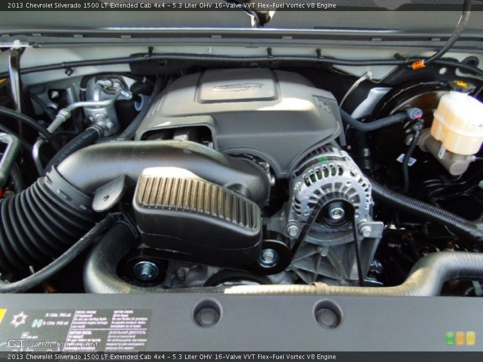 5.3 Liter OHV 16-Valve VVT Flex-Fuel Vortec V8 Engine for the 2013 Chevrolet Silverado 1500 #69530025
