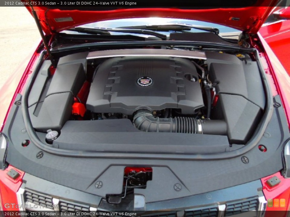 3.0 Liter DI DOHC 24-Valve VVT V6 2012 Cadillac CTS Engine