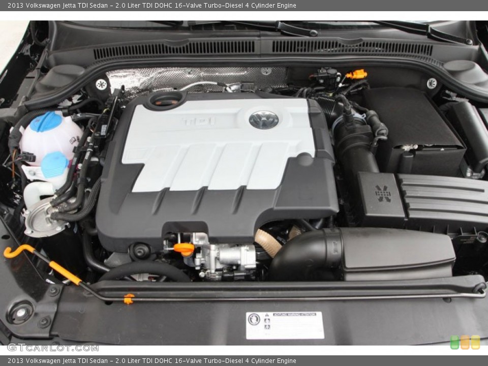2.0 Liter TDI DOHC 16-Valve Turbo-Diesel 4 Cylinder Engine for the 2013 Volkswagen Jetta #69542637