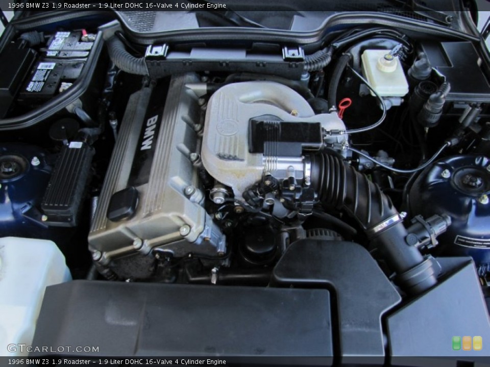 1.9 Liter DOHC 16-Valve 4 Cylinder Engine for the 1996 BMW Z3 #69543864