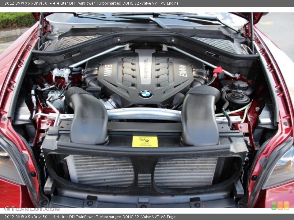 4.4 Liter DFI TwinPower Turbocharged DOHC 32-Valve VVT V8 Engine for the 2012 BMW X6 #69546081