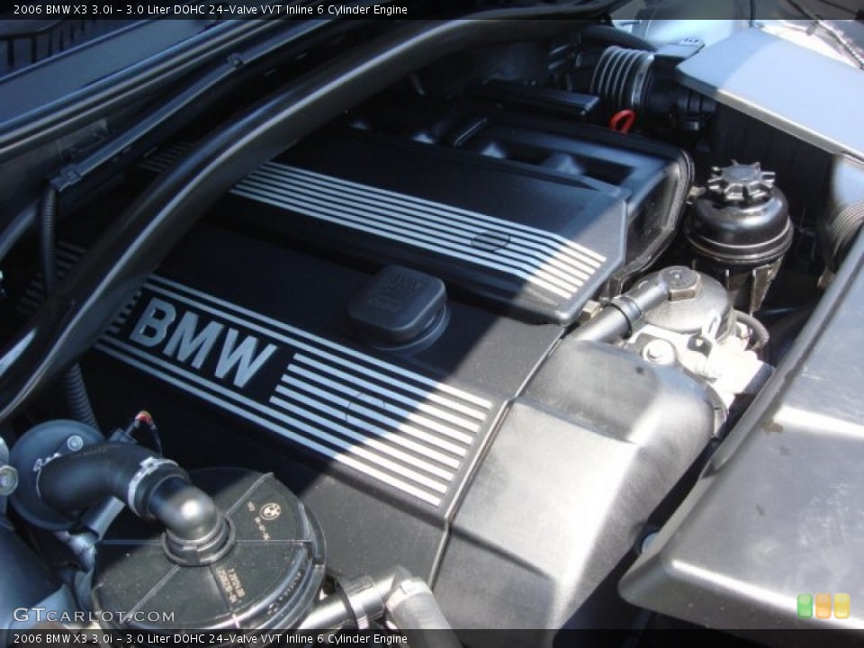3.0 Liter DOHC 24-Valve VVT Inline 6 Cylinder Engine for the 2006 BMW X3 #69555210