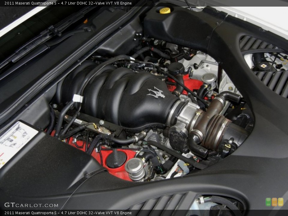 4.7 Liter DOHC 32-Valve VVT V8 Engine for the 2011 Maserati Quattroporte #69555529