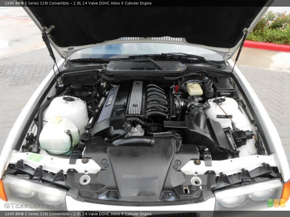 2.8L 24 Valve DOHC Inline 6 Cylinder Engine for the 1996 BMW 3 Series #69559779
