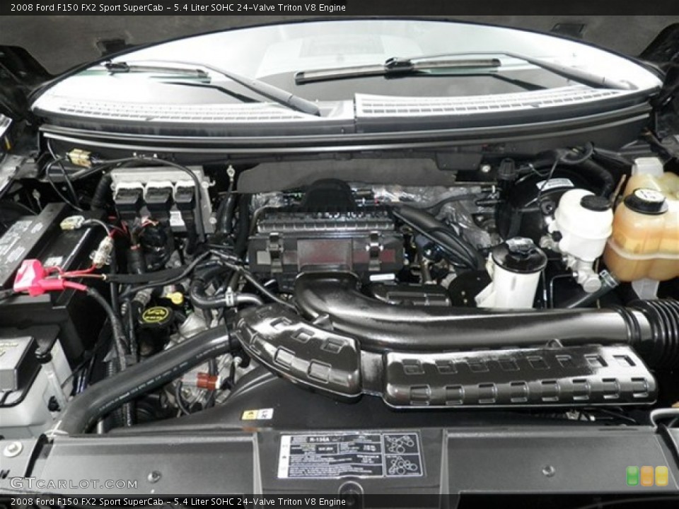 5.4 Liter SOHC 24-Valve Triton V8 2008 Ford F150 Engine