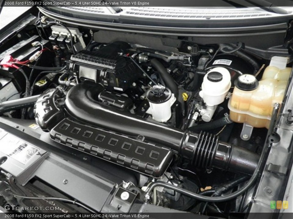 5.4 Liter SOHC 24Valve Triton V8 Engine for the 2008 Ford