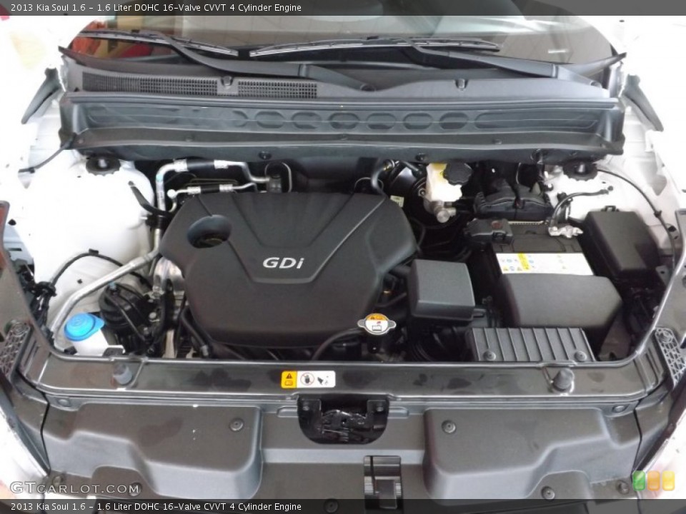 1.6 Liter DOHC 16-Valve CVVT 4 Cylinder Engine for the 2013 Kia Soul #69563460