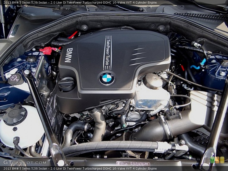 2.0 Liter DI TwinPower Turbocharged DOHC 16-Valve VVT 4 Cylinder Engine for the 2013 BMW 5 Series #69567222