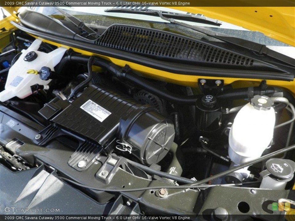 6.0 Liter OHV 16-Valve Vortec V8 Engine for the 2009 GMC Savana Cutaway #69567729