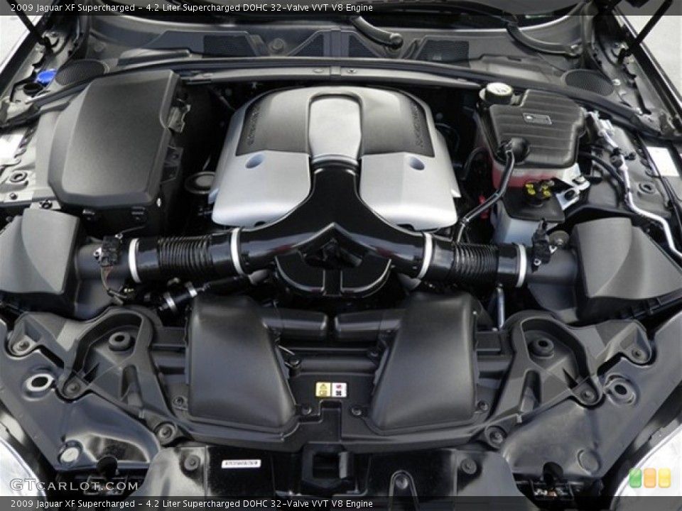 4.2 Liter Supercharged DOHC 32-Valve VVT V8 Engine for the 2009 Jaguar XF #69568194