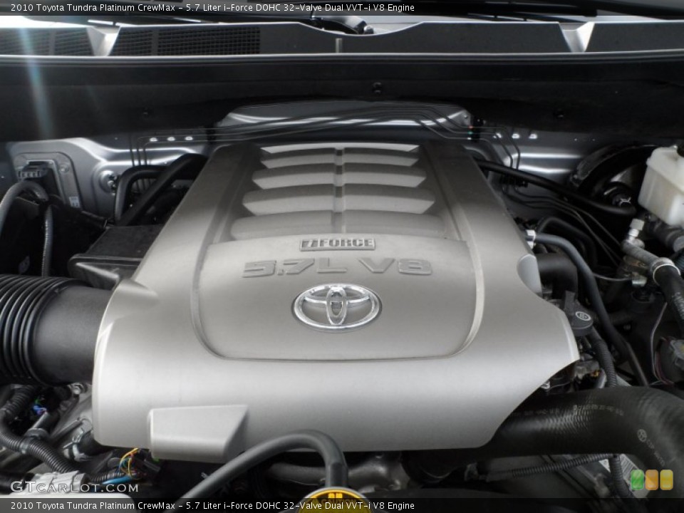 5.7 Liter i-Force DOHC 32-Valve Dual VVT-i V8 Engine for the 2010 Toyota Tundra #69576945