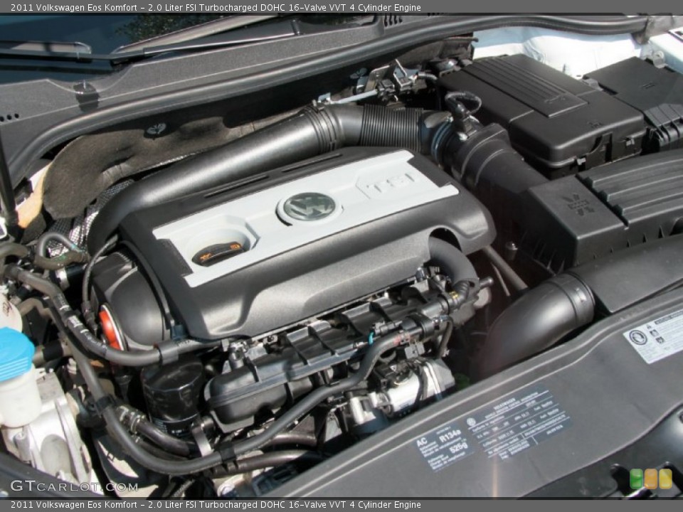 2.0 Liter FSI Turbocharged DOHC 16-Valve VVT 4 Cylinder Engine for the 2011 Volkswagen Eos #69579474