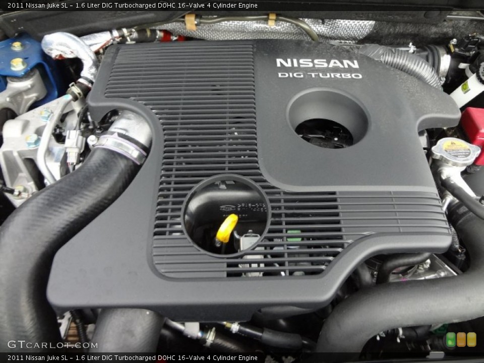 1.6 Liter DIG Turbocharged DOHC 16-Valve 4 Cylinder Engine for the 2011 Nissan Juke #69589476