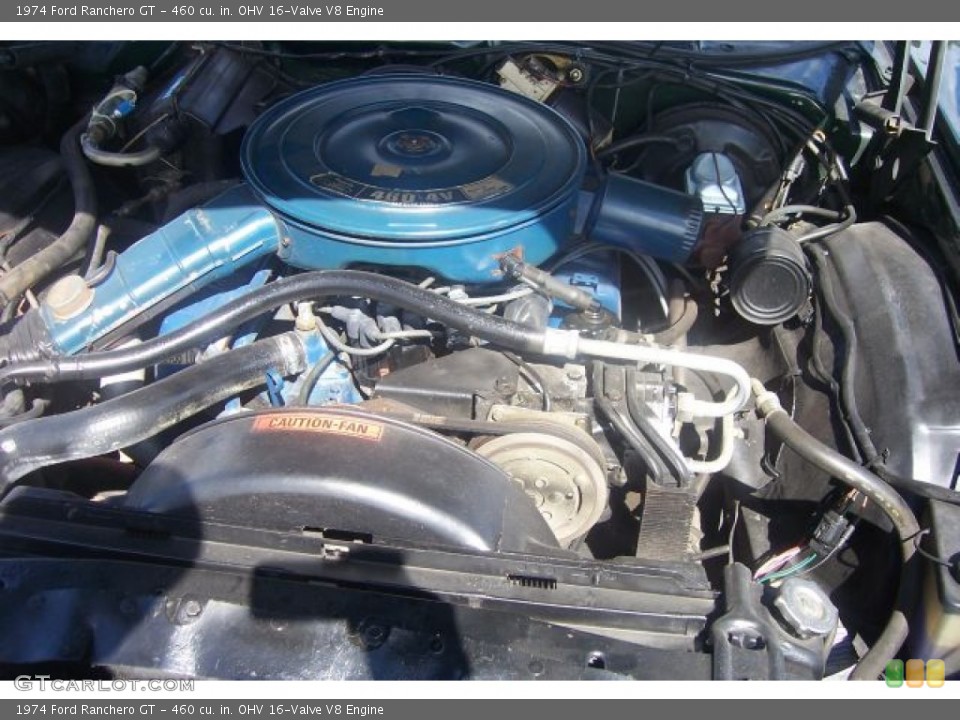 460 cu. in. OHV 16-Valve V8 Engine for the 1974 Ford Ranchero #69594028