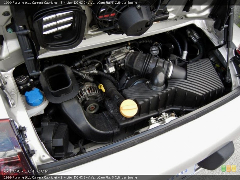 3.4 Liter DOHC 24V VarioCam Flat 6 Cylinder Engine for the 1999 Porsche 911 #69598402