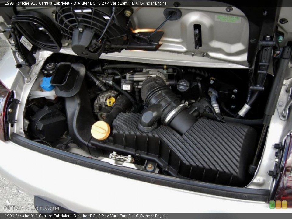 3.4 Liter DOHC 24V VarioCam Flat 6 Cylinder Engine for the 1999 Porsche 911 #69598411