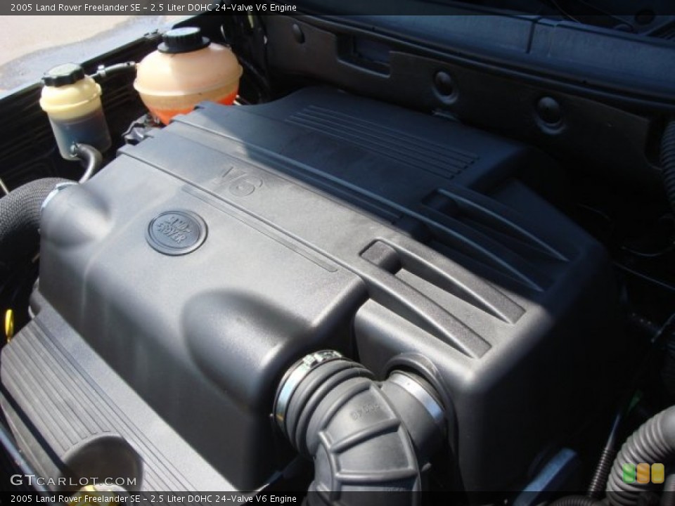 2.5 Liter DOHC 24-Valve V6 2005 Land Rover Freelander Engine