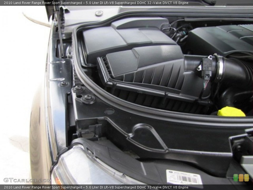 5.0 Liter DI LR-V8 Supercharged DOHC 32-Valve DIVCT V8 Engine for the 2010 Land Rover Range Rover Sport #69613198