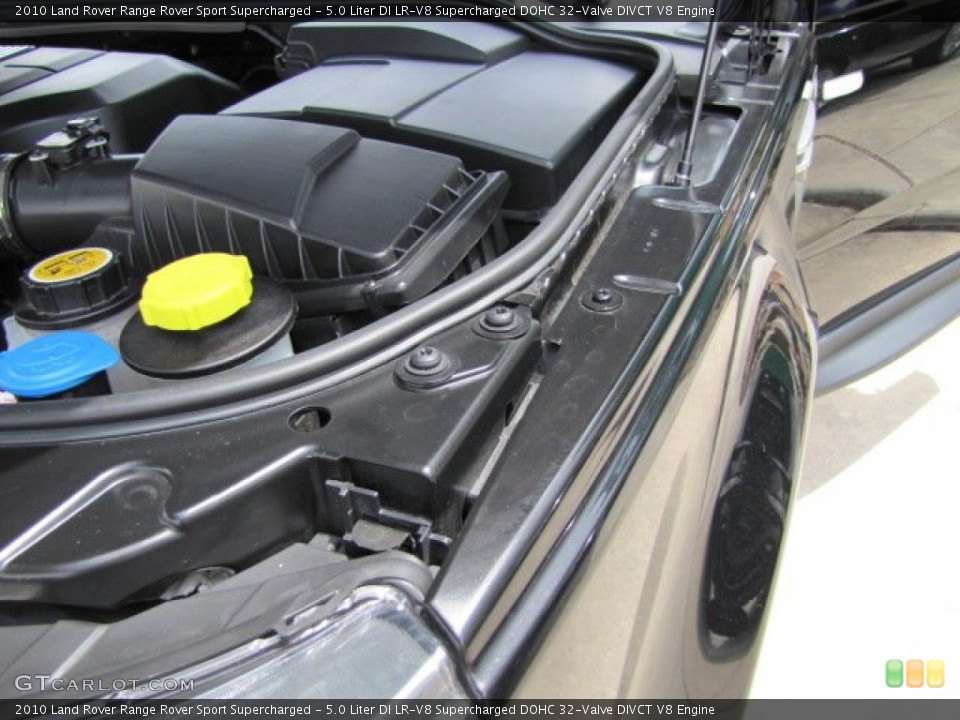 5.0 Liter DI LR-V8 Supercharged DOHC 32-Valve DIVCT V8 Engine for the 2010 Land Rover Range Rover Sport #69613219