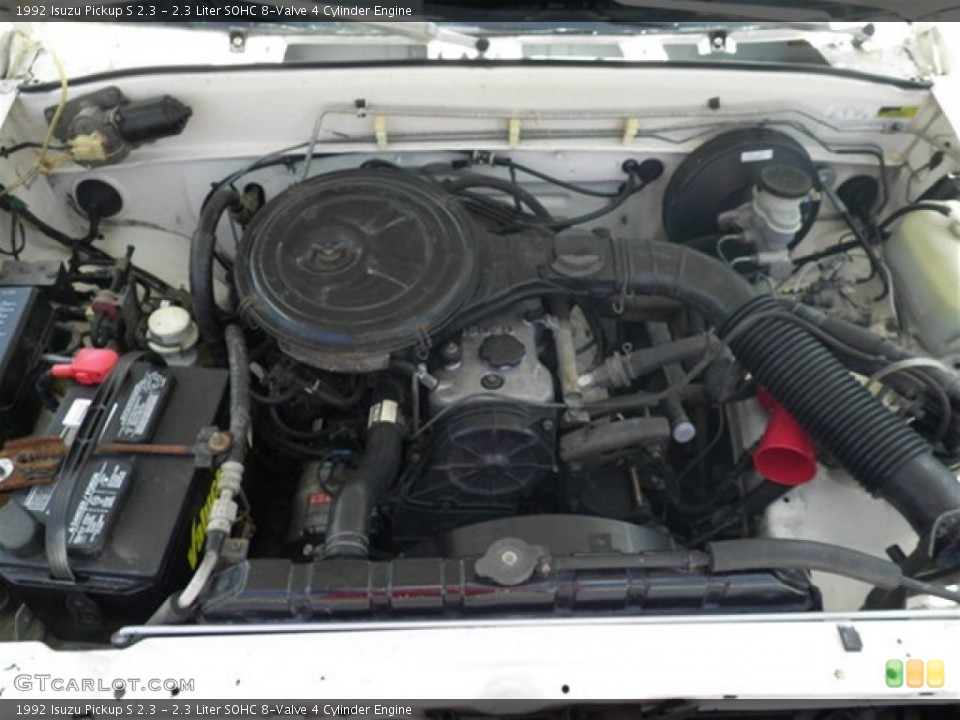 2.3 Liter SOHC 8-Valve 4 Cylinder 1992 Isuzu Pickup Engine