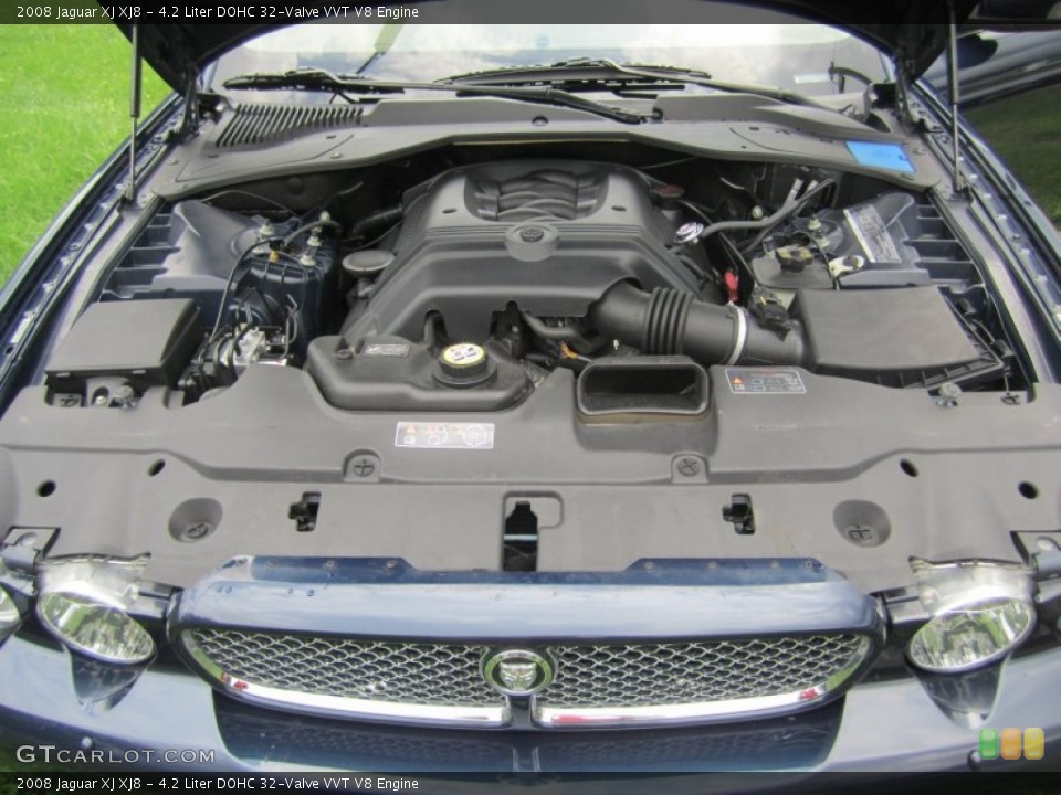 4.2 Liter DOHC 32-Valve VVT V8 Engine for the 2008 Jaguar XJ #69621474