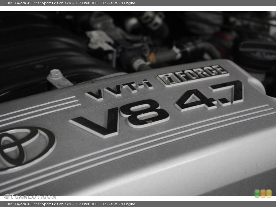 4.7 Liter DOHC 32-Valve V8 Engine for the 2005 Toyota 4Runner #69624872