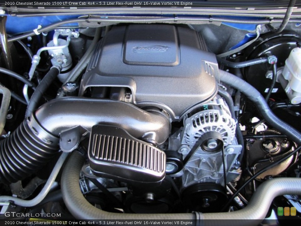 5.3 Liter Flex-Fuel OHV 16-Valve Vortec V8 Engine for the 2010 Chevrolet Silverado 1500 #69626005