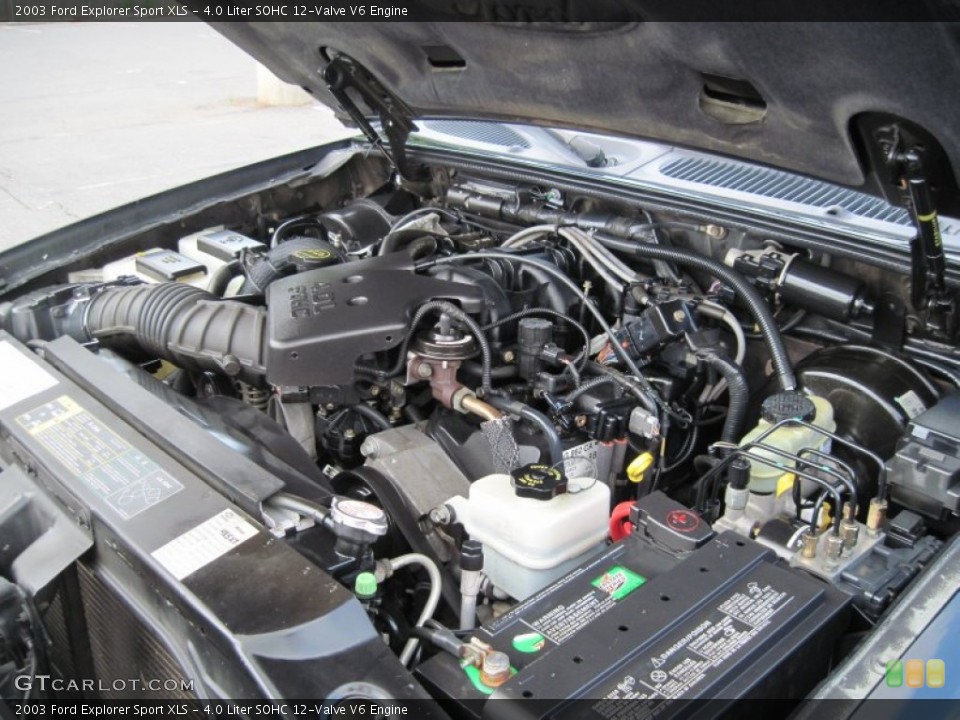 4.0 Liter SOHC 12-Valve V6 Engine for the 2003 Ford Explorer #69628894