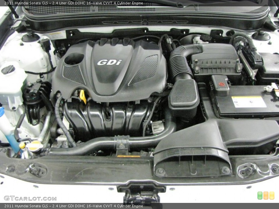 2.4 Liter GDI DOHC 16-Valve CVVT 4 Cylinder Engine for the 2011 Hyundai Sonata #69630952