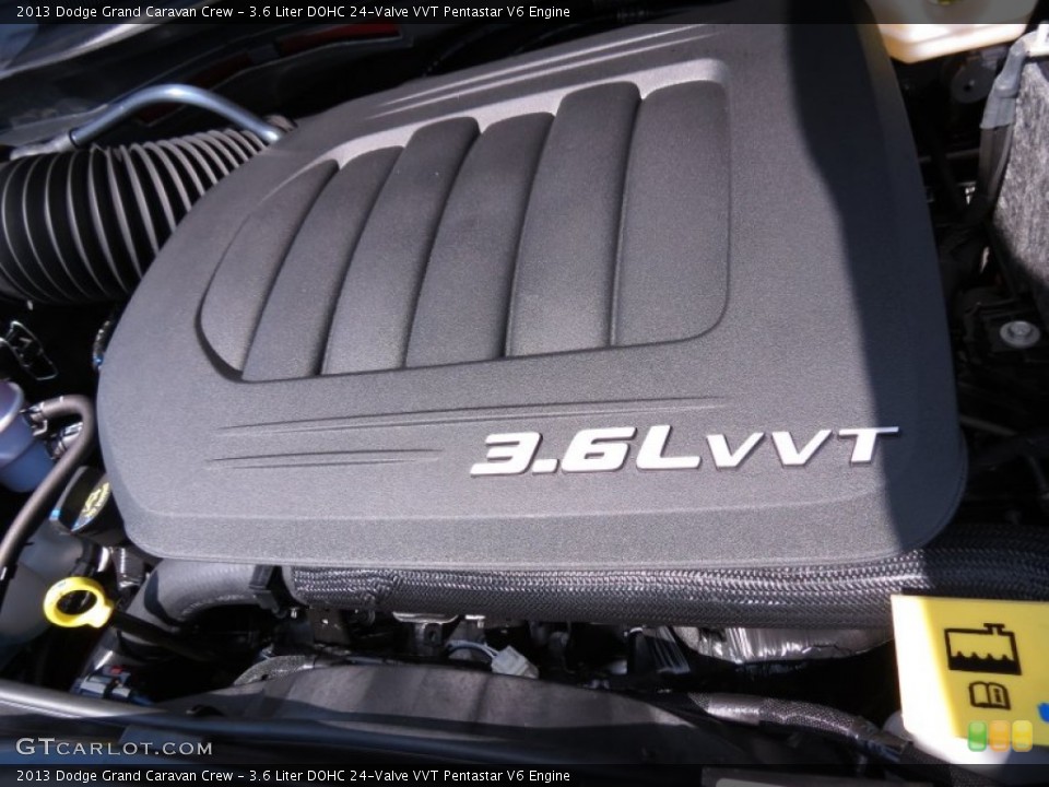 3.6 Liter DOHC 24-Valve VVT Pentastar V6 Engine for the 2013 Dodge Grand Caravan #69631516