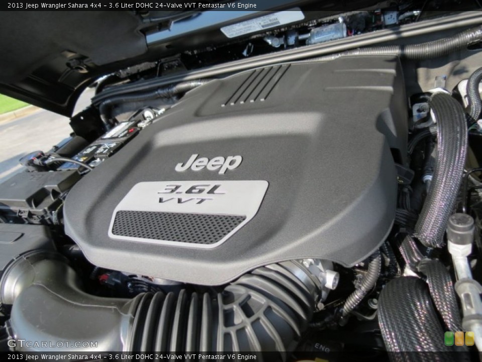 3.6 Liter DOHC 24-Valve VVT Pentastar V6 Engine for the 2013 Jeep Wrangler #69632842