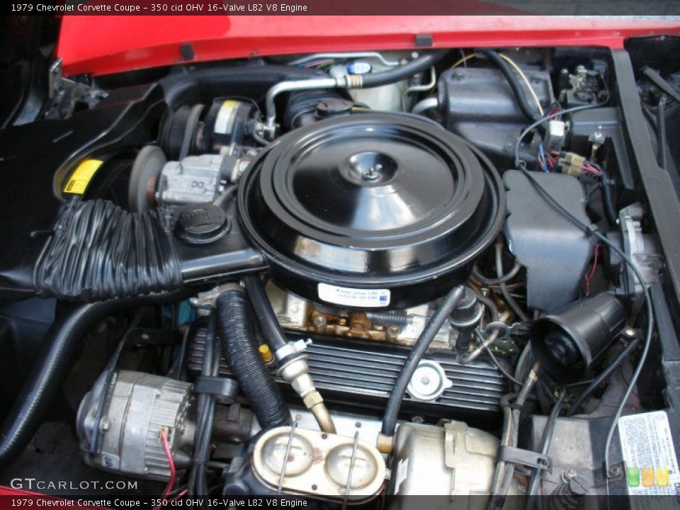 350 cid OHV 16-Valve L82 V8 Engine for the 1979 Chevrolet Corvette #69644449