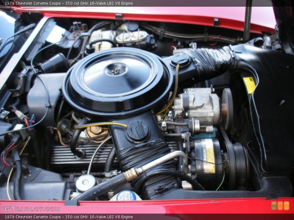 350 cid OHV 16-Valve L82 V8 Engine for the 1979 Chevrolet Corvette #69644458