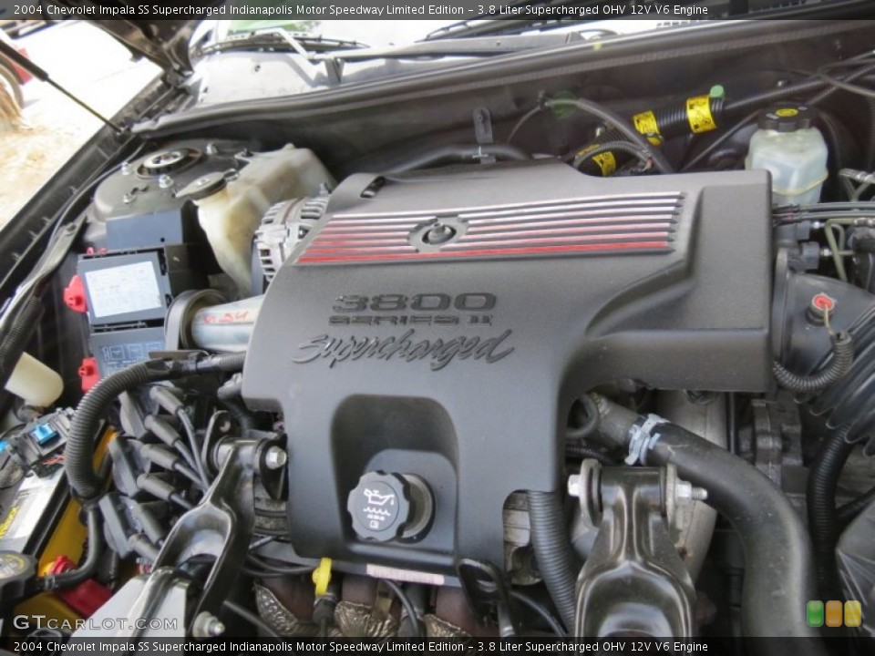 3.8 Liter Supercharged OHV 12V V6 Engine for the 2004 Chevrolet Impala