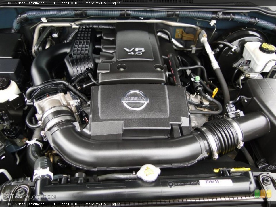 4.0 Liter DOHC 24-Valve VVT V6 Engine for the 2007 Nissan Pathfinder #69647210