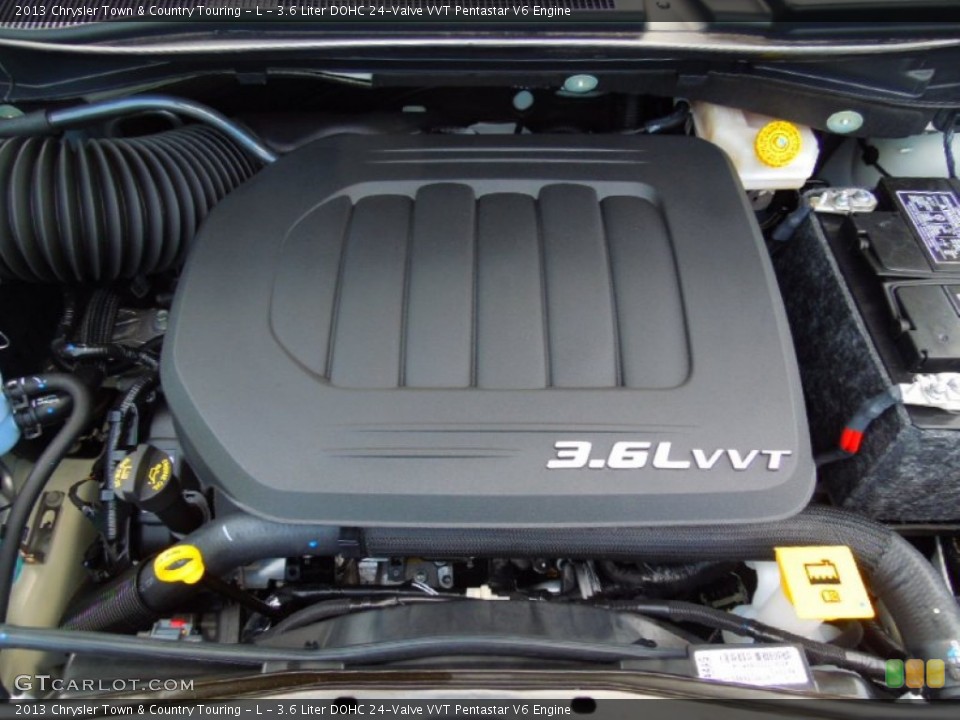 3.6 Liter DOHC 24-Valve VVT Pentastar V6 Engine for the 2013 Chrysler Town & Country #69650557