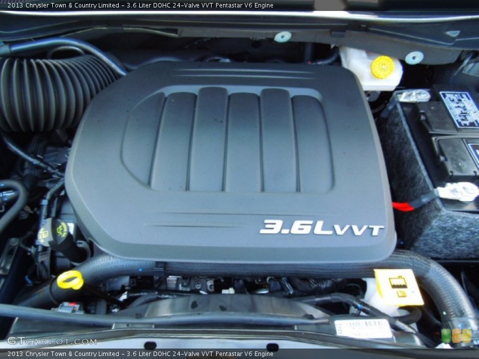 3.6 Liter DOHC 24-Valve VVT Pentastar V6 Engine for the 2013 Chrysler Town & Country #69650836