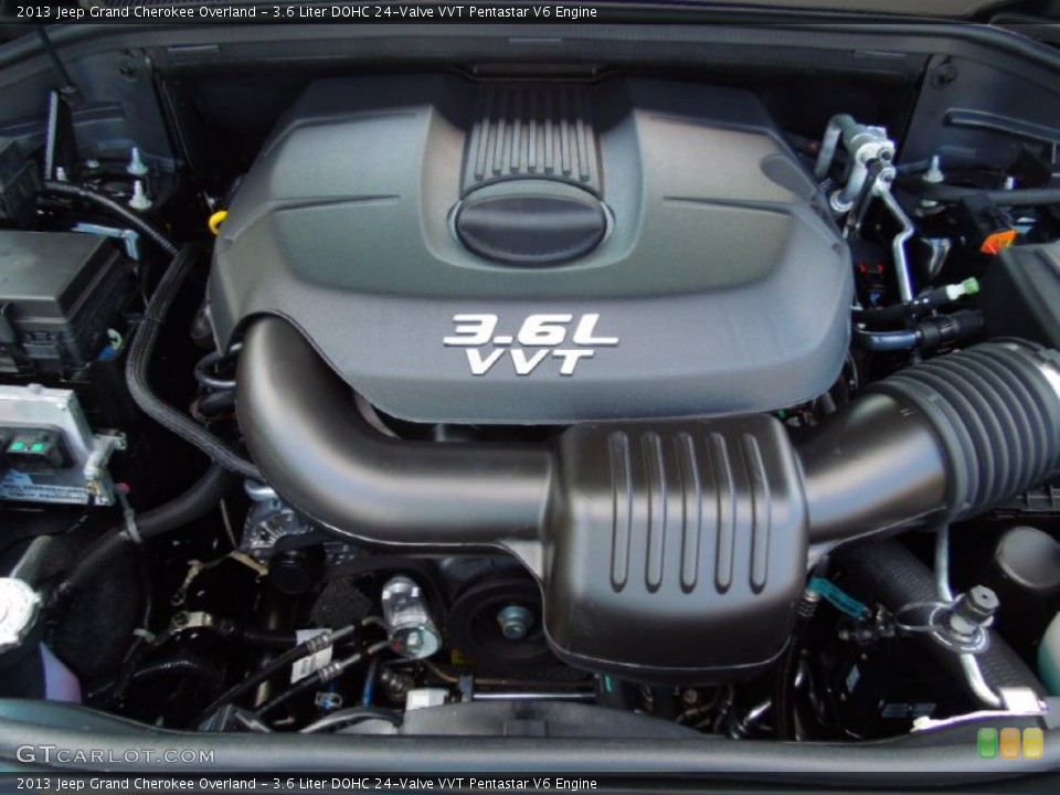3.6 Liter DOHC 24-Valve VVT Pentastar V6 Engine for the 2013 Jeep Grand Cherokee #69651106
