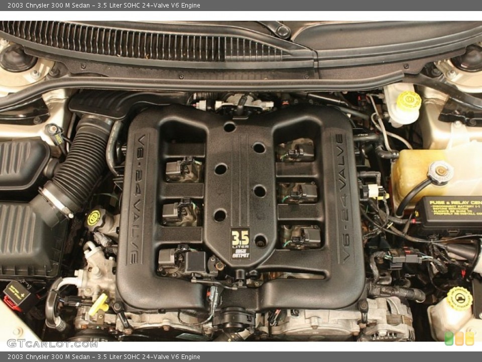 3.5 Liter SOHC 24-Valve V6 2003 Chrysler 300 Engine