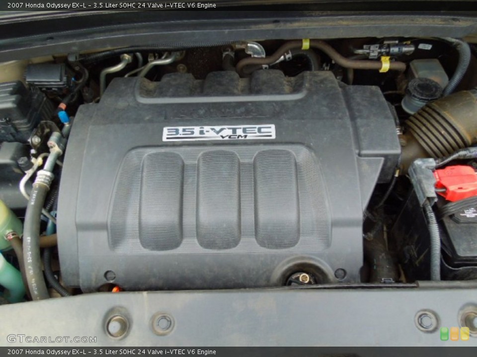 3.5 Liter SOHC 24 Valve i-VTEC V6 Engine for the 2007 Honda Odyssey #69656614