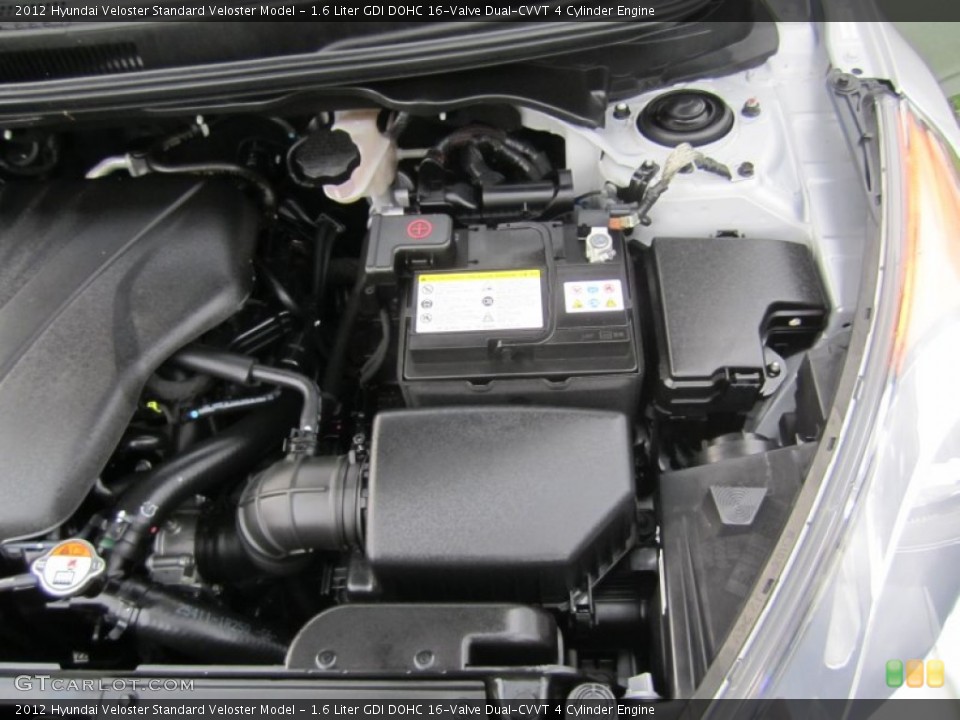 1.6 Liter GDI DOHC 16-Valve Dual-CVVT 4 Cylinder Engine for the 2012 Hyundai Veloster #69658798