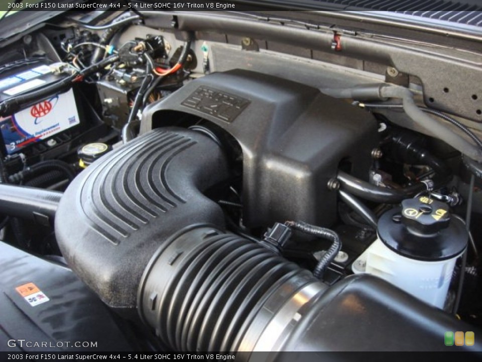 5.4 Liter SOHC 16V Triton V8 Engine for the 2003 Ford F150 #69659847
