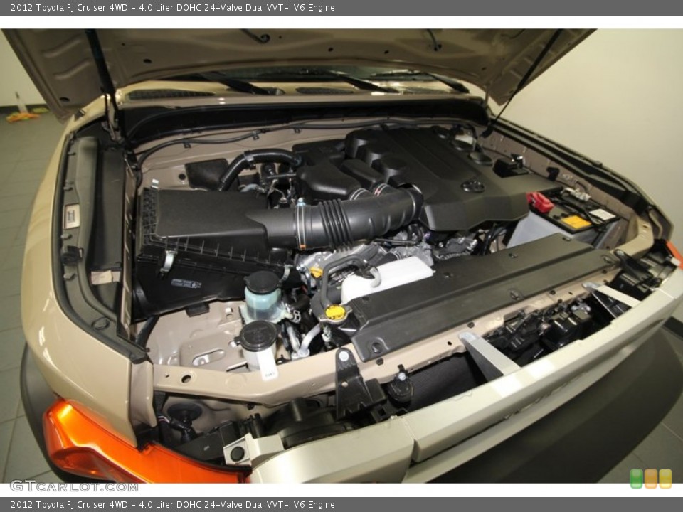 4.0 Liter DOHC 24-Valve Dual VVT-i V6 Engine for the 2012 Toyota FJ Cruiser #69667970