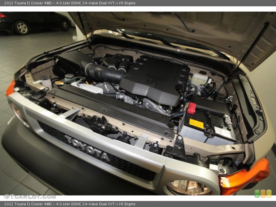 4.0 Liter DOHC 24-Valve Dual VVT-i V6 Engine for the 2012 Toyota FJ Cruiser #69667980